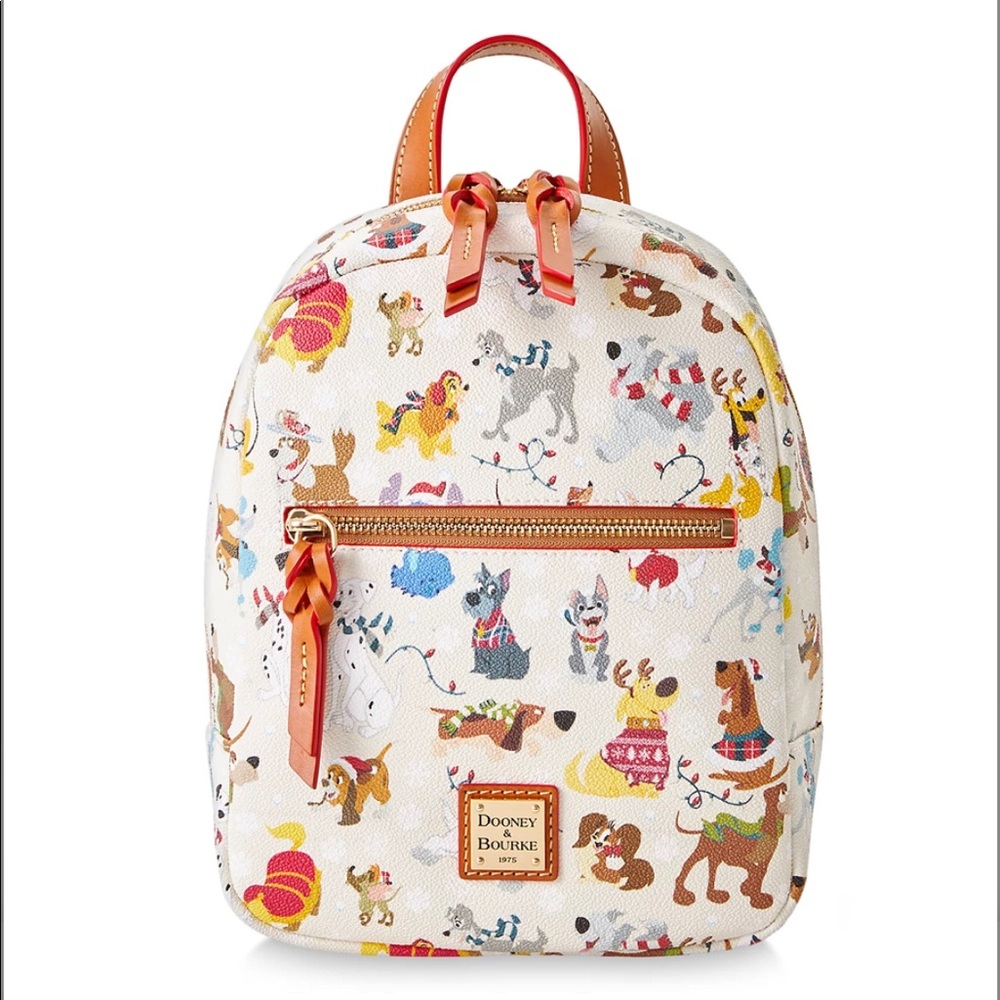 Santa Tails Dooney & Bourke Backpack - Picture 1 of 5